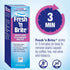 Fresh 'n Brite Denture Cleaning Paste For Dentures, Removable Partial Dentures, Retainers, Mouthguards, Nightguards, Fast Stain Removal, pack of 3...