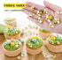 Hicarer 45 Pieces Tiny Bees Craft Decoration Party Decor Flatback Honey Resin Bee Shaped Embellishment with Storage Box for DIY Craft Home(0.98 In...