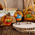 FORUP Thanksgiving Turkey Tabletop Centerpiece Decor, Set of 3 Resin Turkey Friends Decoration for Autumn Fall Thanksgiving Harvest Home Decoratio...