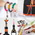 150pcs Silicone Beads, 15mm Silicone Beads, Silicone Beads for Keychain Making?Silicone Beads 15mm Bracelet Making Kit and Loose Round Silicone Be...