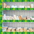 67.9 Feet St Patricks Day Bulletin Board Decorations Green Bulletin Board Border Rolled Lucky Clover Bulletin Board Trim for Classroom Office Bull...