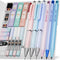 Nicpro 22PCS Pastel Mechanical Pencils Set in Case, Art Cute Drafting Pencil 0.5, 0.7, 0.9 mm, 2mm Lead Pencil Holders for Sketching Drawing With ...