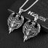 HZMAN Stainless Steel Hawk Eagle Necklace for Men Women Patriotic American Flag Bald Eagle Shield Pendant Jewelry Gift...