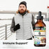 BIO KRAUTER 6 Mushrooms Supplement 6-in-1 - Lions Mane, Shiitake,Turkey Tail, Cordyceps, Reishi & Chaga Liquid Extract - Mushroom Complex Tincture...