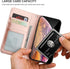 Bocasal for iPhone Xs Max Wallet Case with Card Holder PU Leather Magnetic Detachable Kickstand Shockproof Wrist Strap Removable Flip Cover for iP...