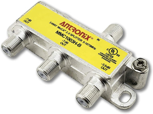 3 Way Antronix MMC1003H-B 5-1675 MHz MoCA 2.0 Splitter for Frontier Formerly Verizon Fios...