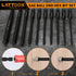 Ball End Hex Head Allen Wrench Drill Bit Set (10PCS SAE 5/16” to 5/64”), LATTOOK 10PCS SAE Ball End Hex Bit Set Allen Key Bit Set Hex Key Drill Bi...