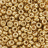 Craftdady 12/0 Golden Glass Seed Beads 2mm About 5000Pcs Metallic Small Round Pony Loose Spacer Beads for Jewelry Making Hole: 0.5mm...