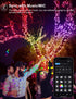 echosari Smart String Lights 100 LED 33Ft RGB Built in Chip Fairy Lights with Remote & App Control, 16 Million Color Changing Christmas Trees Ligh...
