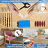 34 Pcs Pocket Hole Jig, Woodwork Guides Joint Angle Tool 15 Degree Holes Puncher Locator Dowel Jig Kit, Hole Positioning Fixture with Screws Sprin...