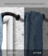 Room Darkening Curtain Rod, Wrap Around Design, Extra-Thick 1-Inch Diameter Single Drapery Rod, Extendable Metal Rod Set for the Blackout Curtains...