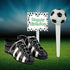 Soccer Foot Ball Birthday Party Cake Decoration Topper Mini Soccers Shoes Cleats Soccer Pick and Banner...