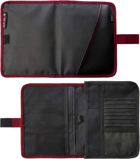 Glove Box Compartment Organizer - Car Document Holder - Owner Manual Case Pouch - Vehicle Storage Wallet for Registration & Insurance Card - Premi...