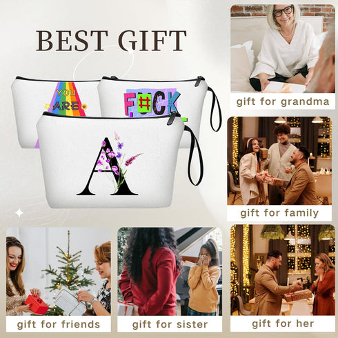 SEAMOON Gifts for Women Birthday Unique,Maid of Honor Gifts,Friendship Gifts for Women,Birthday Gifts for Sister from Sister,Makeup Bags for Women...