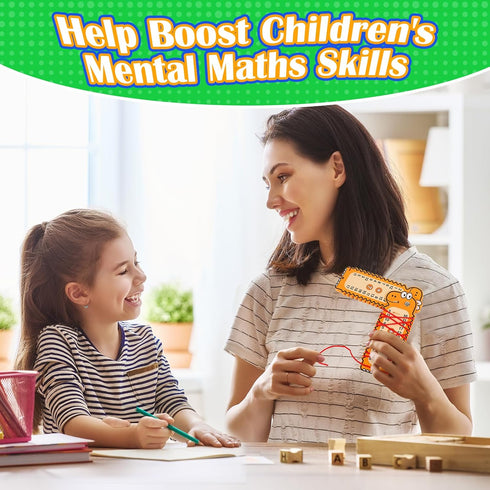 Addition Game Math Games for Kids, Math Manipulatives Homeschool Supplies Preschool Kindergarten Classroom Must Haves Math Facts Tools Math Suppli...