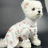 Floral Dog White Dress for Small Dog Girl Chihuahua Yorkies Princess Dress Summer Skirt for Puppy Kitten S...