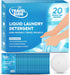 TravelSuds Laundry Detergent Sink Packets (20 pack) | Travel Laundry Detergent for Hand Washing in the Sink, Includes Free Sink Stopper | Pack of ...