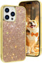 LUVI Fusicase for iPhone 11 Pro Diamond Case Cute Bling Glitter Rhinestone Crystal Shiny Sparkle Protective Cover with Electroplate Plating Bumper...