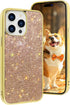 LUVI Fusicase for iPhone 11 Pro Diamond Case Cute Bling Glitter Rhinestone Crystal Shiny Sparkle Protective Cover with Electroplate Plating Bumper...