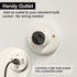 DiCUNO UL Listed E26 to Polarized Outlet Socket Adapter, Standard E26 Base Light Bulb to 2 Prong Outlet Plug Converter Black, 6-Pack...