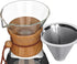 Pour Over Coffeemaker Set Classic Series with Filter 10 Cup Slim Shape...
