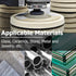 5PCS Wool Polishing Wheel Disc 4.5" x 7/8", Wool Felt Disc Buffing Wheel for Angle Grinder, Polishing Pad for Metal Marble Glass Ceramic, Fine Woo...