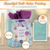 Christian Art Gifts Gift Bag/Tissue Paper Set Hope & A Future Jeremiah 29:11 Bible Verse, Purple/Teal, Medium...