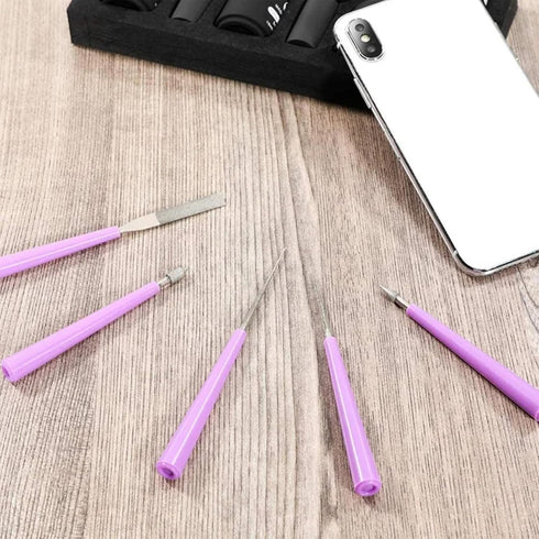 10Pcs Diamond Tipped Bead Reamer for Jewelry Making,Beading Tools,Bead Reamer,Jewelry Drill,for Glass Plastic Metal Wood Beads,Beading Hole Enlarg...
