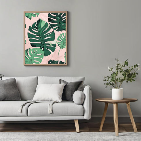 Posterizer 1 pcs-floral- plants design for nature lovers-oil painting style 10-Floral & Botanical Art-Landscape & Nature Art-Decor for Home & Offi...