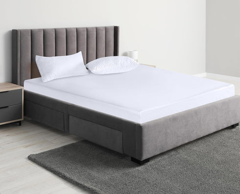 Utopia Bedding Waterproof Mattress Protector Queen Size, Premium Terry Mattress Cover 200 GSM, Breathable, Fitted Style with Stretchable Pockets (...