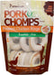 Pork Chomps Pressed Pork Skin Dog Chews, 2.5-inch Rings, Real Chicken, 8 Count...