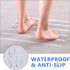 Supkiir Bathtub Non Slip Stickers, 24 PCS Anti Slip Adhesive Shower Treads with Scraper for Bath, Tub, Shower, Pool, Stairs, Ladders, Kitchen, 15’...