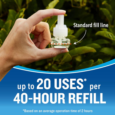 Cutter Mosquito Repellent 40-Hour Refill, Use With Cutter Eclipse Zone Mosquito Repellent Device...