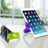 HONSKY Thumbs-Up Phone Stand for Tablets, E-Readers and Smart Phones – Green/Purple – 2 Count...