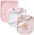 Little Me 3 Piece Bib and Burp Set...