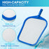 Pool Skimmer- Pool Skimmer Net without Pole, Swimming Pool Skimmer Net with Reinforced Frame, Pool Nets for Cleaning...