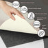 PureFit 4x6 Rug Pad Gripper for Hardwood Tile Floors Carpet, Anti Slip Rug Grips, Dual Dense Non Slip Rug Pads Mats...