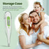 Femometer Thermometer for Adults and Kids, Digital Thermometer with Fever Alert, Memory Recall, C/F Switchable, for Oral, Rectal or Under Arm Use,...
