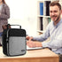 Lunch Bag, Durable Insulated Lunch Box Reusable Adults Tote Bag Lunch Bag for Men, Women, Adults (Black Gray)...