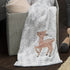 Bedtime Originals Deer Park Baby Blanket, White...