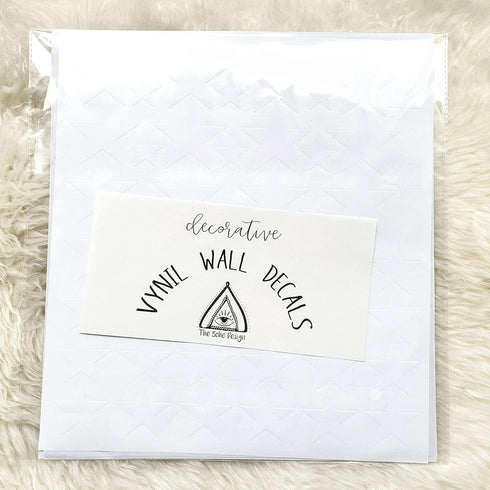 Stars Wall Decals Peel and Stick for Kids, Baby Bedroom Nursery and Living Room, Tribal TeePees Vinyl Wall Stickers Decor (White)...