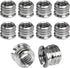 1/4"-20 Female to 3/8"-16 Male Tripod Thread Adapter LUORNG 10PCS Standard Screw Adapter Reducer Bushing Converter for DSLR Camera Camcorder Monop...