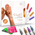 Vanli's Metallic 10 Temporary Tattoo Markers, Temporary Tattoo Pens with 30 Tattoo Stencils. Stocking Stuffers For Kids, Boys, Girls, Women....