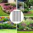 Plastic Landscape Anchoring Spikes 25 Pcs 8 Inch Nylon Spiral Landscape Spikes for Yard, Garden Lawn, Weed Barriers, Artificial Turf, Tent...