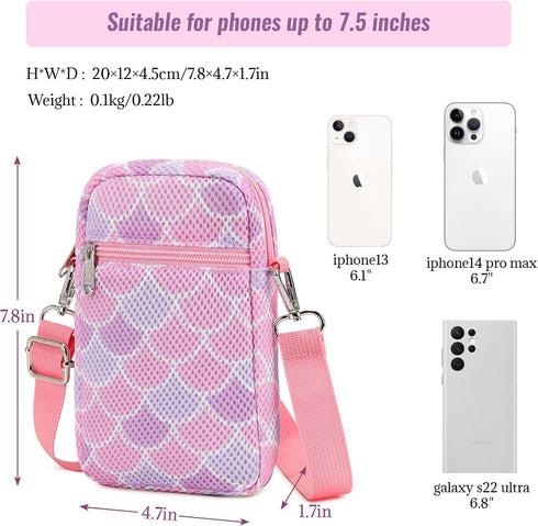 mygreen Small Crossbody Cell Phone Bag for Women, Mini Over Shoulder Handbag Purse...