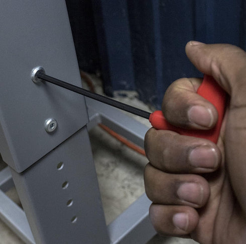 T-Handle Hex Keys Ball End Long Arm Metric Hexagon Allen Wrench Repair Kit Hand Tool for Home Automotive 45 Steel Green 6mm...