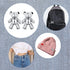 2pcs Bear Button Pins Jean, Detachable Buttons Adjustable Jean Button Pins Jean Buttons Extender No Sew Jean Buttons Pins for Loose Jeans Easy to ...