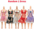 13 Pcs Doll Clothes and Accessories for 11.5 Inch Girl Dolls Outfit Including 4 Dresses,2 Tops,2 Pants, A Pair of Pajamas,A Blue Coat,A White Tank...