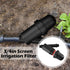 1 Pcs Drip Irrigation Inline Y Filter with Mesh Screen, 3/4" x 3/4" Male Thread Connections Hydroponics Y Filter for Garden Greenhouse Agricultura...