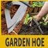 Gardening Tools Hollow Hoe, All-Steel Hardened Hollow Hoe, Sharp Edge Garden Weeding Tools, Hoe Garden Tool Hand Shovel Weed Puller for Backyard L...